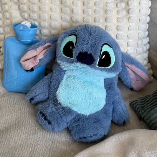 💙 MyCozyBuddy™ – Stitch-Inspired Heating Plush